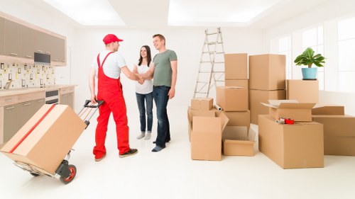 Professional furniture removals in Teddington with careful handling of household items